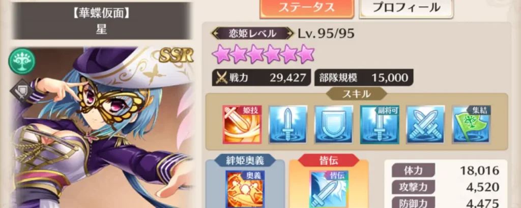 恋姫大戦_星_華蝶仮面_評価_1