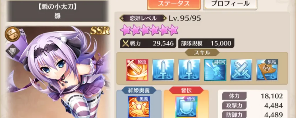 恋姫大戦_瞬の小太刀_雛_評価_1